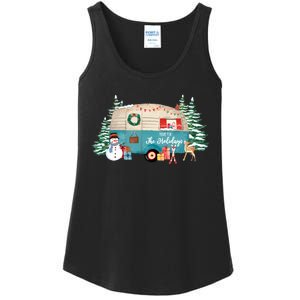 Home For The Christmas Holidays RV Trailer Ladies Essential Tank