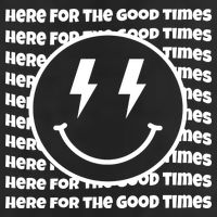 Here For The Good Times Retro Smile Tumbler