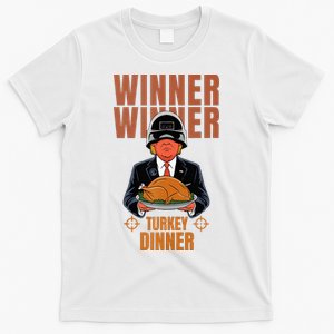 Humor Funny Trump Winner Winner Turkey Dinner Thanksgiving T-Shirt