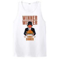 Humor Funny Trump Winner Winner Turkey Dinner Thanksgiving PosiCharge Competitor Tank