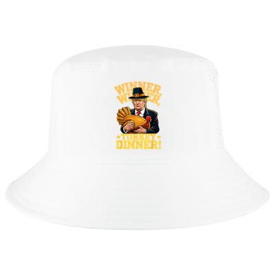 Humor Funny Trump Winner Winner Turkey Dinner Thanksgiving Cool Comfort Performance Bucket Hat