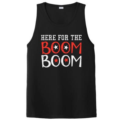 Here For The Boom Boom 4th Of July Fireworks PosiCharge Competitor Tank