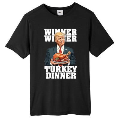 Humor Funny Trump Winner Winner Turkey Dinner Thanksgiving Tall Fusion ChromaSoft Performance T-Shirt