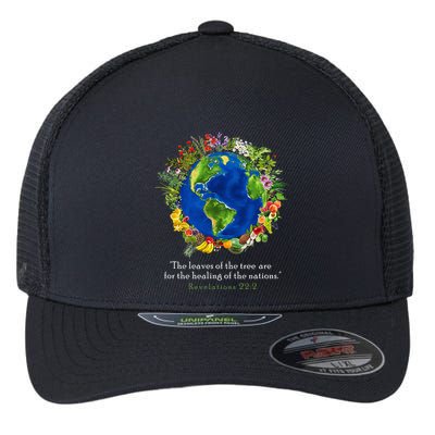 Healing For The Nations Revelations 222 Flexfit Unipanel Trucker Cap