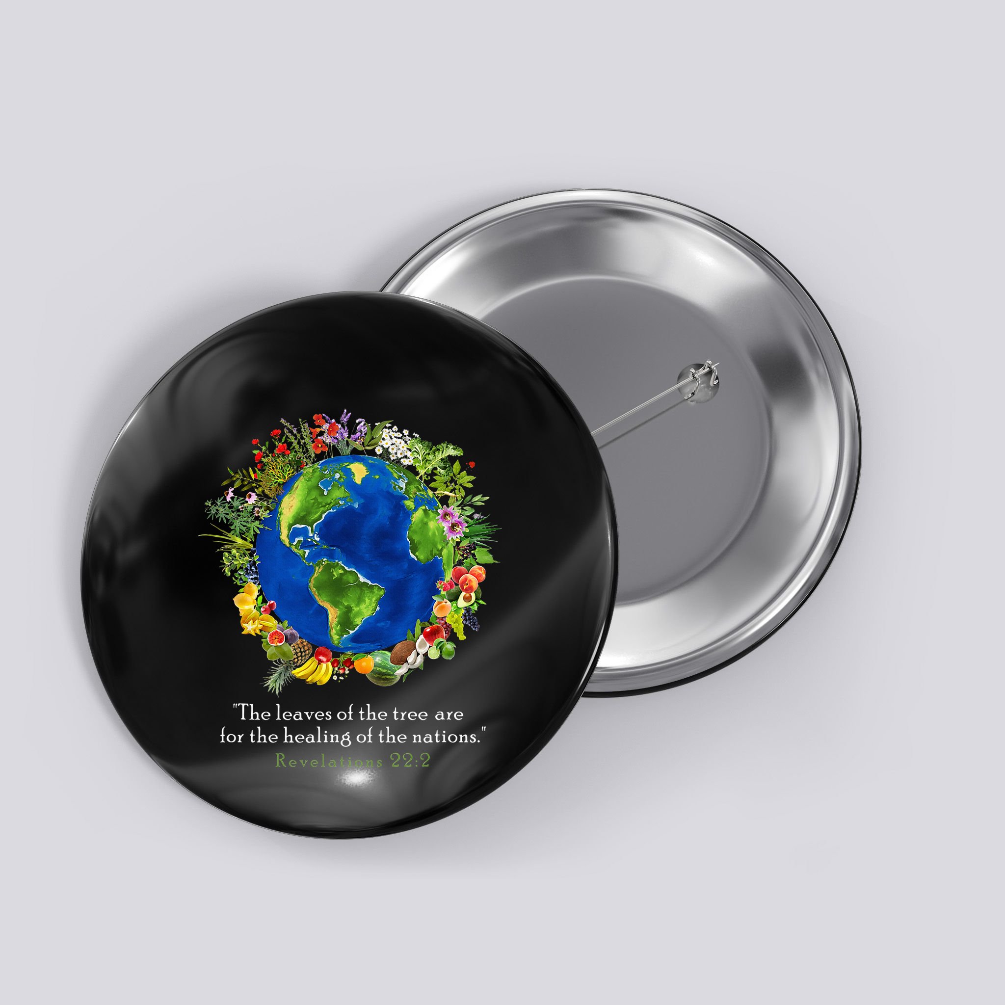 Healing For The Nations Revelations 222 Button