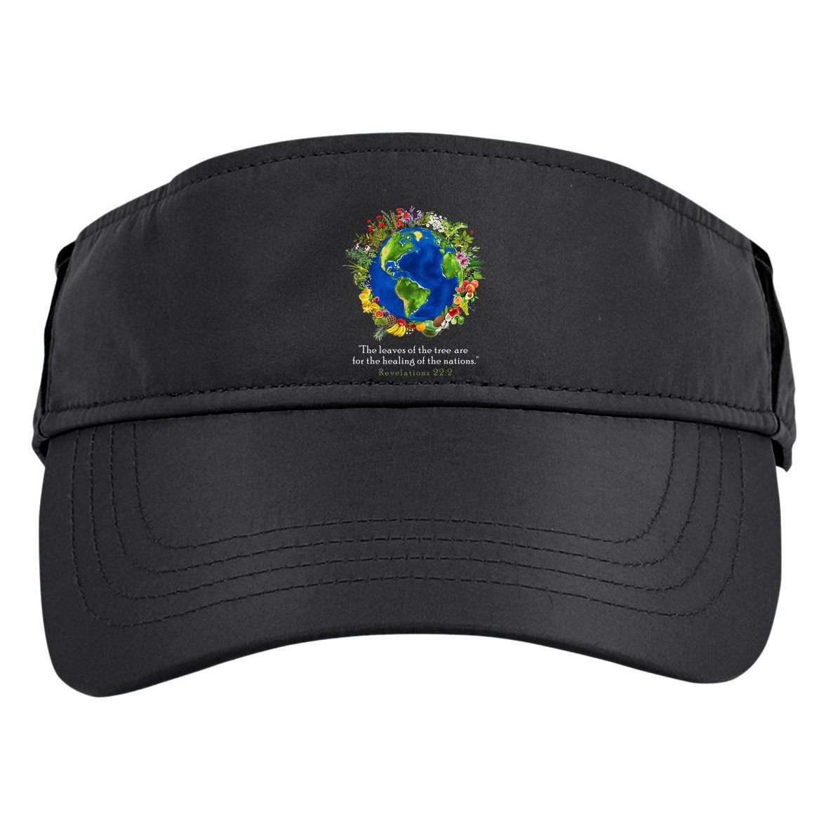 Healing For The Nations Revelations 222 Adult Drive Performance Visor