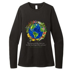 Healing For The Nations Revelations 222 Womens CVC Long Sleeve Shirt