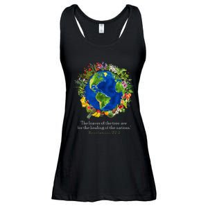 Healing For The Nations Revelations 222 Ladies Essential Flowy Tank