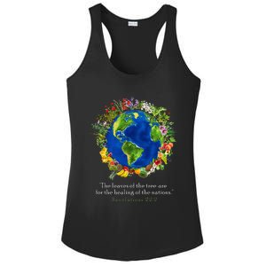 Healing For The Nations Revelations 222 Ladies PosiCharge Competitor Racerback Tank