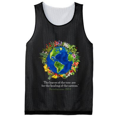 Healing For The Nations Revelations 222 Mesh Reversible Basketball Jersey Tank