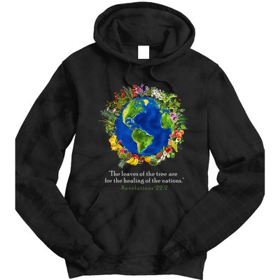 Healing For The Nations Revelations 222 Tie Dye Hoodie