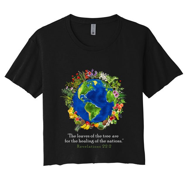 Healing For The Nations Revelations 222 Crop Top