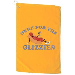 Here For The Glizzies 4th Of July 2024 Platinum Collection Golf Towel