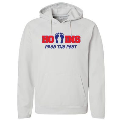 Hollins Free The Feet Performance Fleece Hoodie