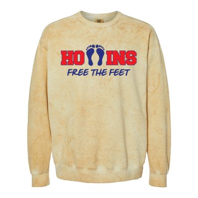 Hollins Free The Feet Colorblast Crewneck Sweatshirt