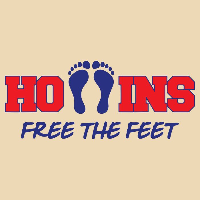 Hollins Free The Feet Drawstring Bag