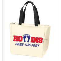 Hollins Free The Feet Zip Tote Bag