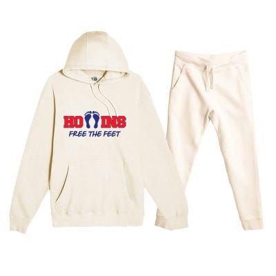 Hollins Free The Feet Premium Hooded Sweatsuit Set