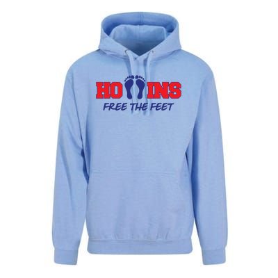 Hollins Free The Feet Unisex Surf Hoodie