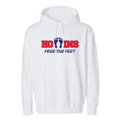 Hollins Free The Feet Garment-Dyed Fleece Hoodie