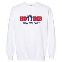 Hollins Free The Feet Garment-Dyed Sweatshirt