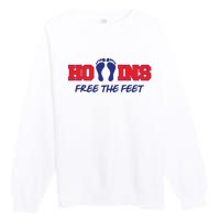 Hollins Free The Feet Premium Crewneck Sweatshirt