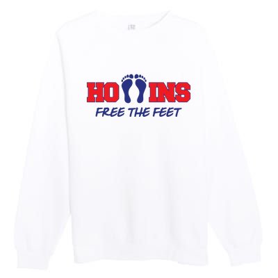 Hollins Free The Feet Premium Crewneck Sweatshirt