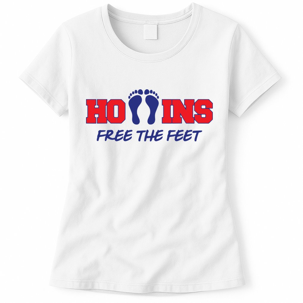Hollins Free The Feet Womens T-Shirt
