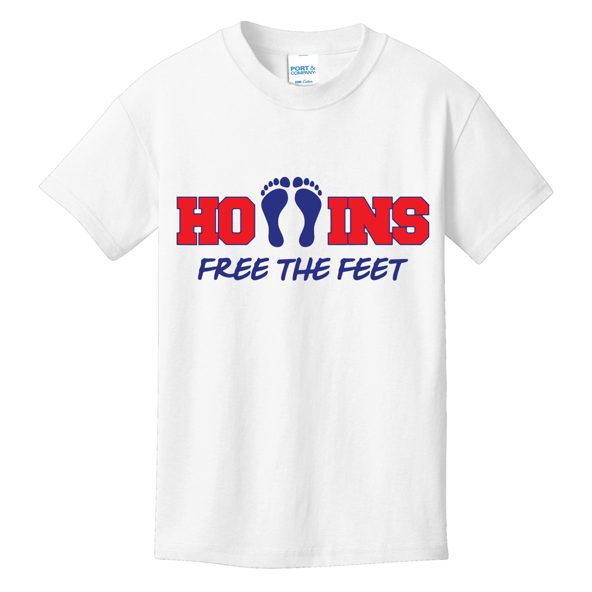Hollins Free The Feet Kids T-Shirt