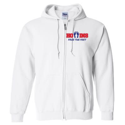 Hollins Free The Feet Full Zip Hoodie