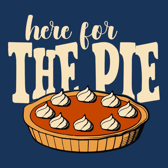 Here For The Pie Thanksgiving Holiday Cooling Performance Crew T-Shirt