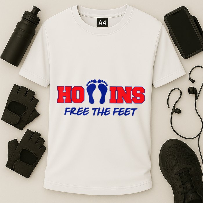 Hollins Free The Feet Cooling Performance Crew T-Shirt