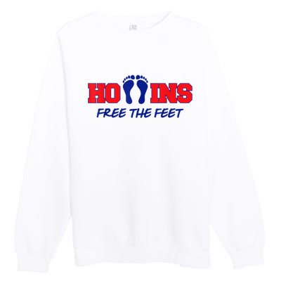 Hollins Free The Feet Premium Crewneck Sweatshirt