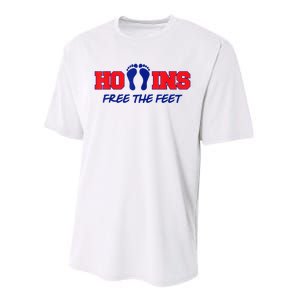 Hollins Free The Feet Performance Sprint T-Shirt