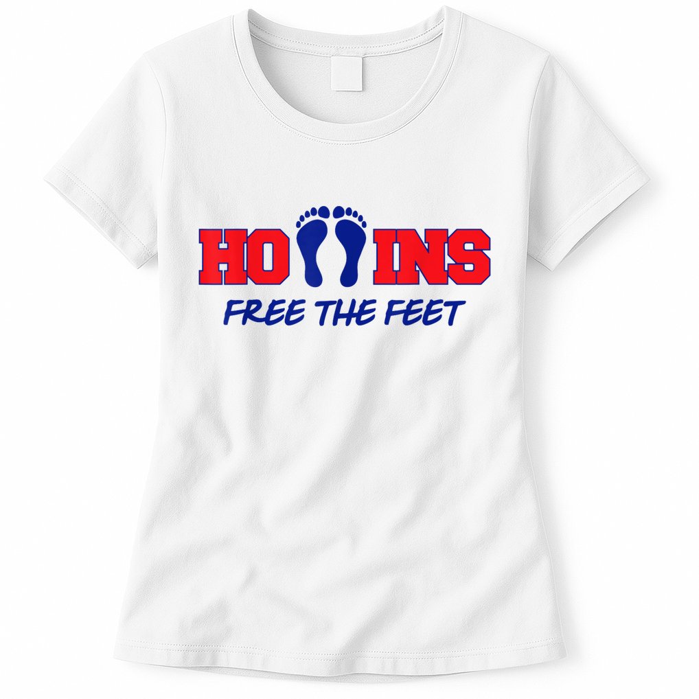 Hollins Free The Feet Womens T-Shirt