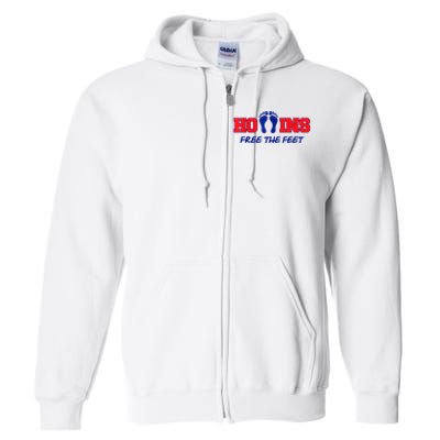 Hollins Free The Feet Full Zip Hoodie