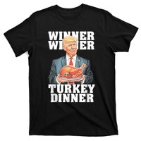 Humor Funny Trump Winner Winner Turkey Dinner Thanksgiving T-Shirt