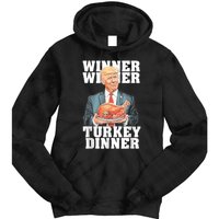 Humor Funny Trump Winner Winner Turkey Dinner Thanksgiving Tie Dye Hoodie