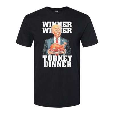 Humor Funny Trump Winner Winner Turkey Dinner Thanksgiving Softstyle CVC T-Shirt