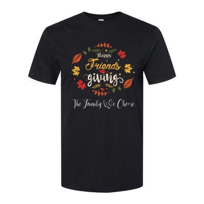 Happy Friendsgiving Turkey Friends Giving Softstyle CVC T-Shirt