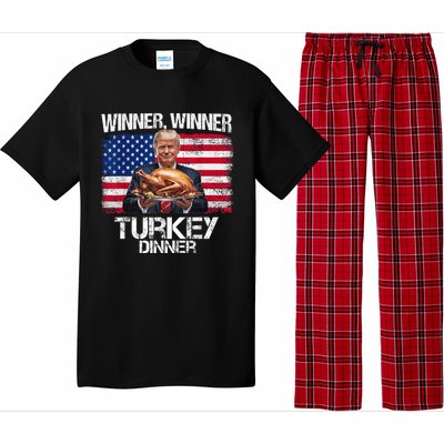 Humor Funny Trump Winner Winner Turkey Dinner Thanksgiving Pajama Set