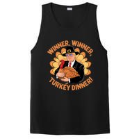 Humor Funny Trump Winner Winner Turkey Dinner Thanksgiving PosiCharge Competitor Tank