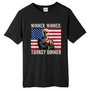 Humor Funny Trump Winner Winner Turkey Dinner Thanksgiving Tall Fusion ChromaSoft Performance T-Shirt