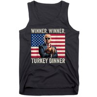 Humor Funny Trump Winner Winner Turkey Dinner Thanksgiving Tank Top