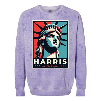 Haris For The People Design Standard Style Colorblast Crewneck Sweatshirt