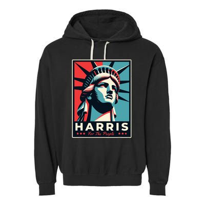 Haris For The People Design Standard Style Garment-Dyed Fleece Hoodie