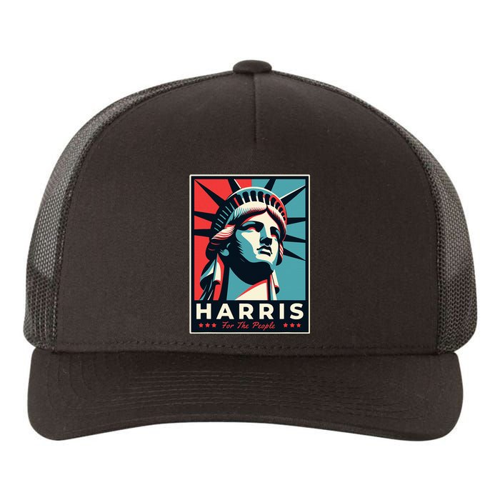 Haris For The People Design Standard Style Yupoong Adult 5-Panel Trucker Hat