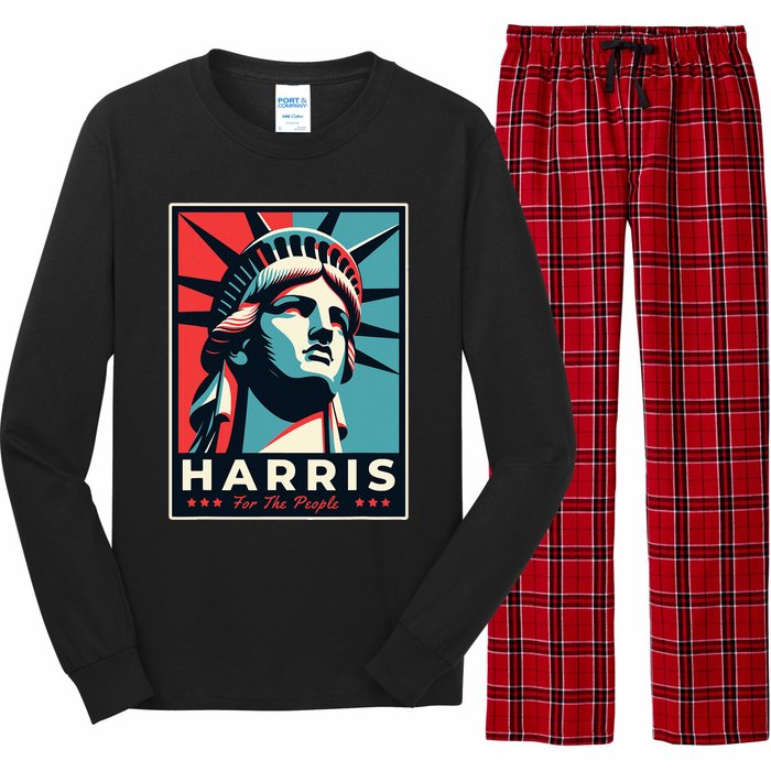 Haris For The People Design Standard Style Long Sleeve Pajama Set