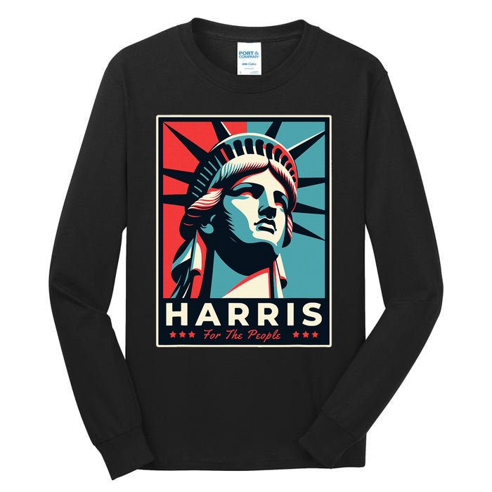 Haris For The People Design Standard Style Tall Long Sleeve T-Shirt