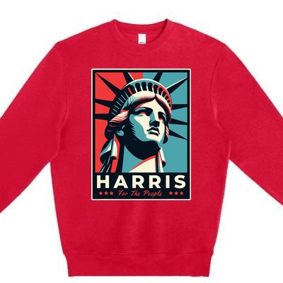 Haris For The People Design Standard Style Premium Crewneck Sweatshirt